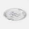 Watercolor Eucalyptus Wedding Paper Plate