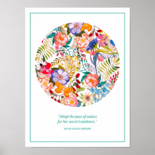 Watercolor Existentialism for Charity Poster