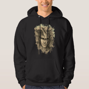 Watercolor Face Hoodie