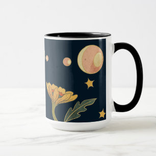 Watercolor Faecore floral Party Mug