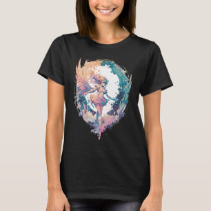 Watercolor Fairy Fairycore Grunge Pastel Goth Aest T-Shirt