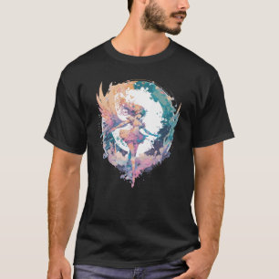Watercolor Fairy Fairycore Grunge Pastel Goth Aest T-Shirt