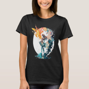 Watercolor Fairy Fairycore Grunge Pastel Goth Butt T-Shirt