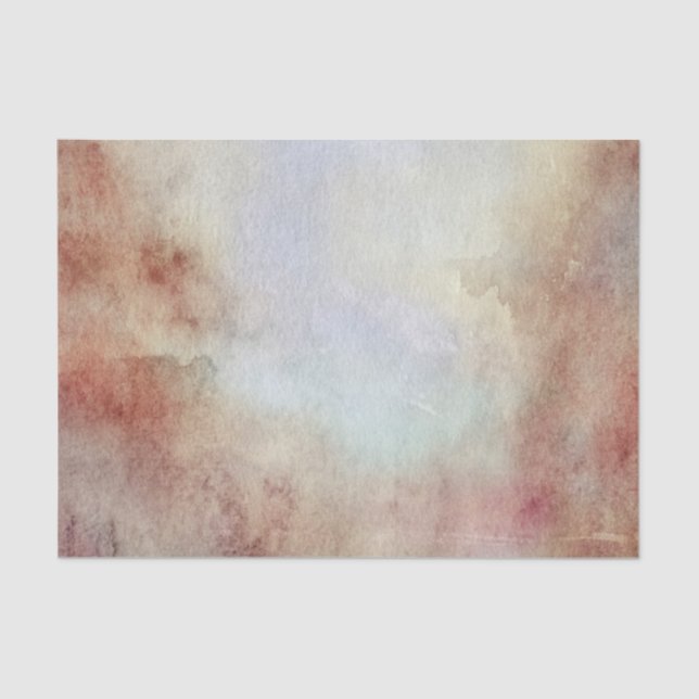 Watercolor Fall Background Tissue Paper (Front)