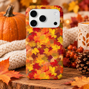 Watercolor Fall Leaves - Vintage Autumn Pattern
