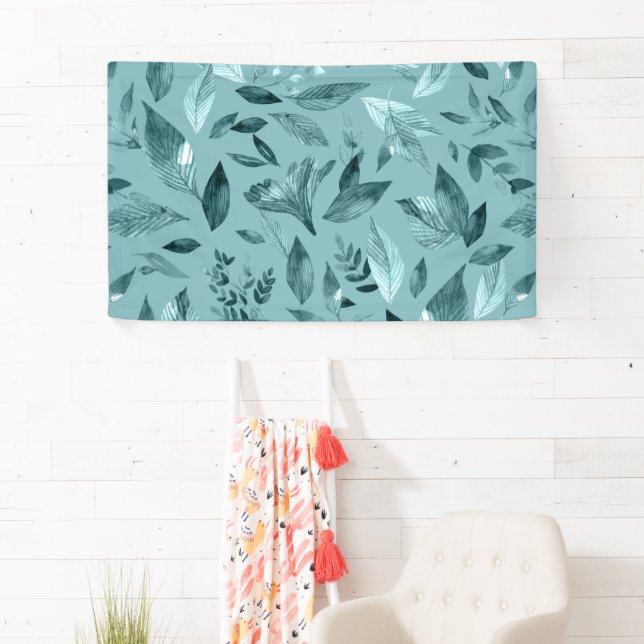 Watercolor fallen leaves 2 banner (Insitu)