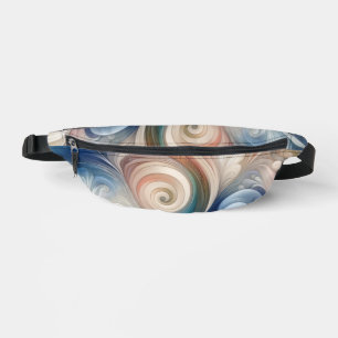 Watercolor Fantasy Floral Romantic Pattern Fanny Pack
