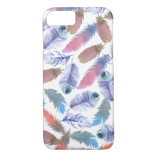 Watercolor feathers Case-Mate iPhone case