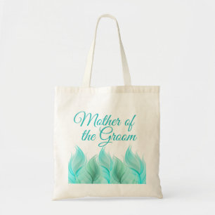 Watercolor Feathers Mother of the Groom Tote Bag