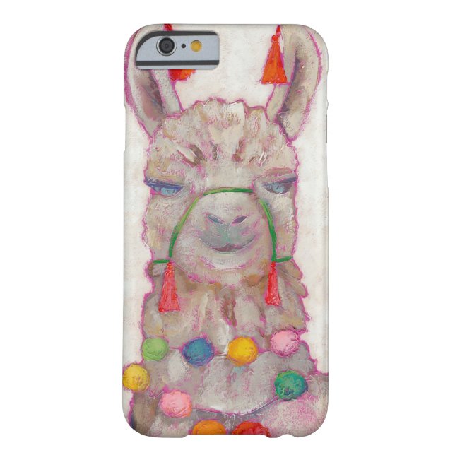 Watercolor Festival Llama Case-Mate iPhone Case (Back)