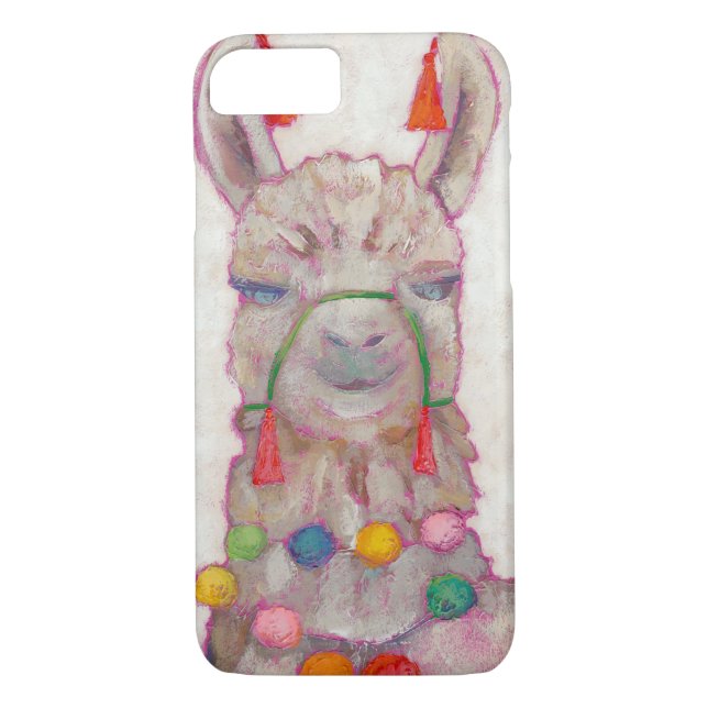 Watercolor Festival Llama Case-Mate iPhone Case (Back)