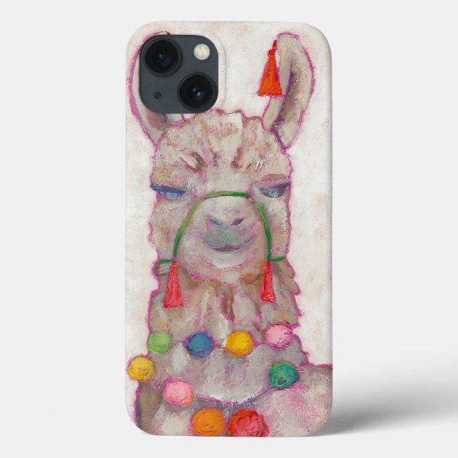 Watercolor Festival Llama Case-Mate iPhone Case (Back)