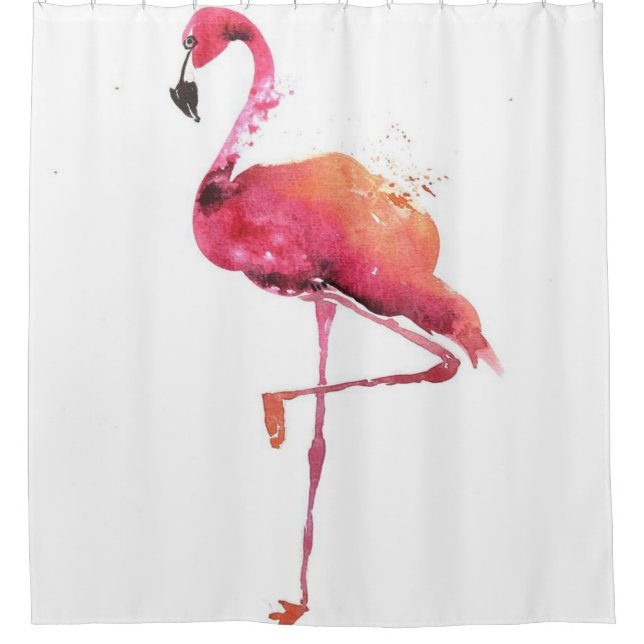 Watercolor Flamingo Lovers | Funny Flamingo Lovers (Front)