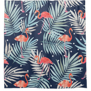 Watercolor Flamingo: Pink Tropical Elegance.