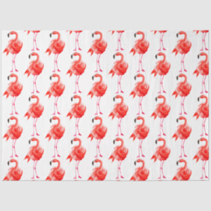 Watercolor Flamingo Series Design 14 Tissue Paper