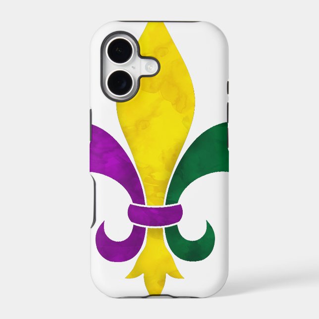 watercolor fleur de lis (Back)