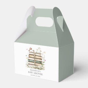 Watercolor Floral Baby Shower Favour Box