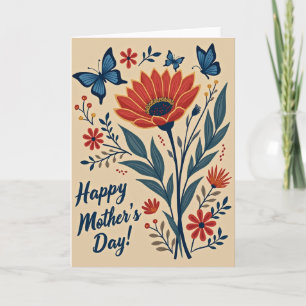 Watercolor Floral Bloom Card