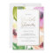 WATERCOLOR FLORAL bridal shower invitation GOLD