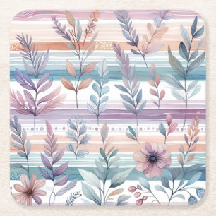 Watercolor Floral Coasters