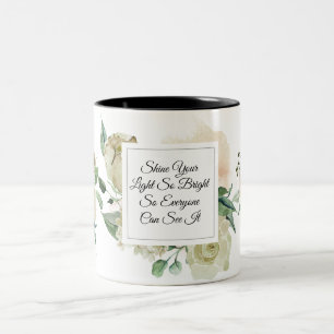 Watercolor Floral Designer Mug