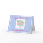 Watercolor Floral Happy Mothers Day NAME