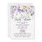 Watercolor Floral Lavender Purple Bridal Shower