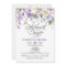 Watercolor Floral Lavender Purple REHEARSAL DINNER