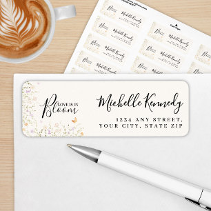 Watercolor Floral Love Is In Bloom Bridal Shower 