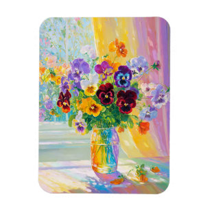 Watercolor Floral  Magnet