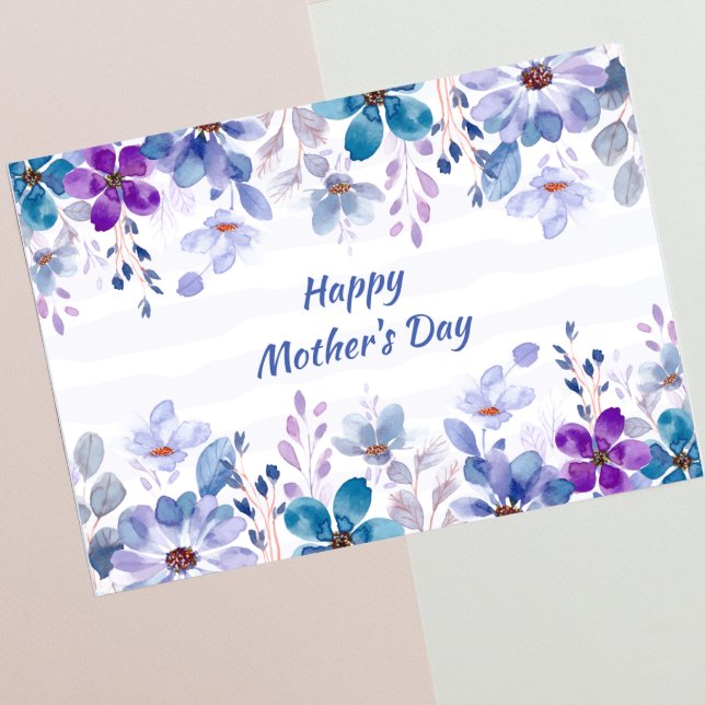 Watercolor Floral Mother’s Day Card (Creator Uploaded)