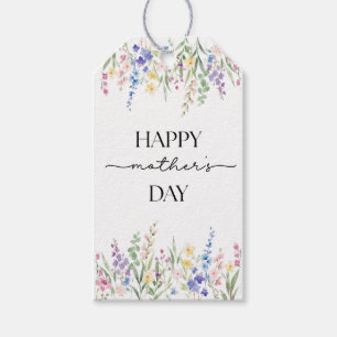Watercolor Floral Mother’s Day Customizable  Gift Tags