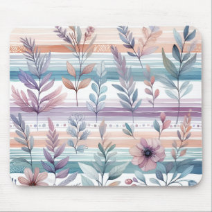 Watercolor Floral Mouse Pad