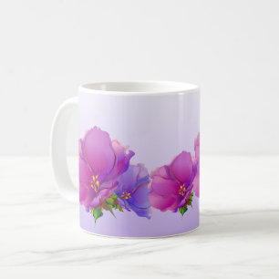 Watercolor Floral Painting Mother's Day Gift Coffee Mug
