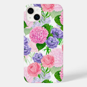 Watercolor floral pattern Case-Mate iPhone 14 plus case