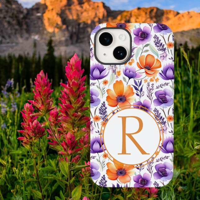 Watercolor Floral Pattern Case-Mate iPhone Case (Creator Uploaded)