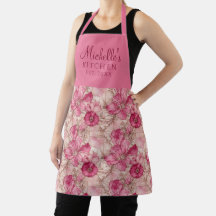 Watercolor Floral Pattern Vibrant Magenta Bloom
