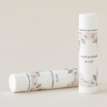 Watercolor Floral Wedding Favour