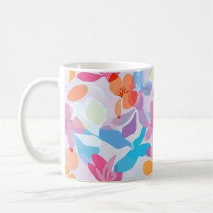 Watercolor Flower Colour Spring Coffee Mug