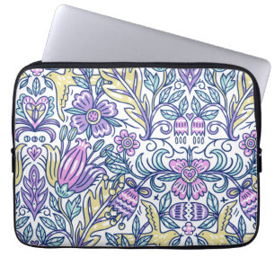 Watercolor Flower Colourful Nature Elegant     Laptop Sleeve