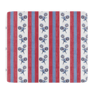 Watercolor Flower Cutting Board