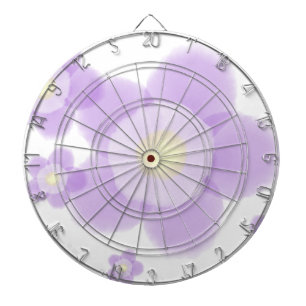 Watercolor Flower Dartboard