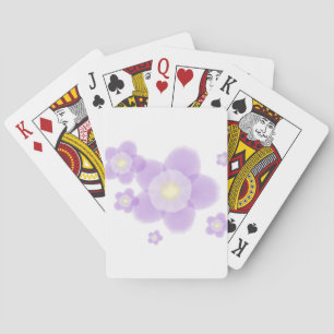 Watercolor Flower Playing Cards