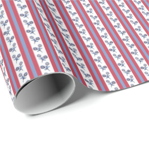 Watercolor Flower Wrapping Paper