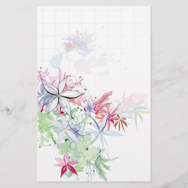 watercolor flowers (Front)