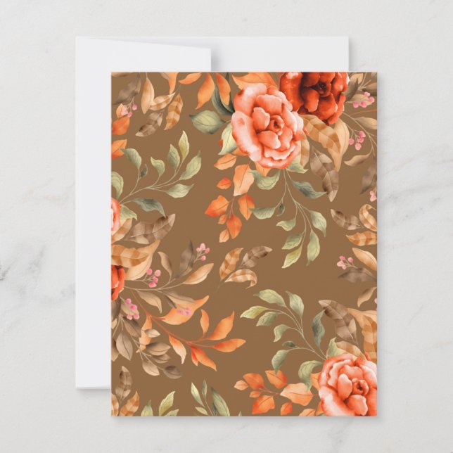 Watercolor Flowers 2 Card (Front)