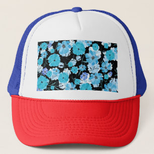 Watercolor Flowers: A Delicate Tapestry Trucker Hat