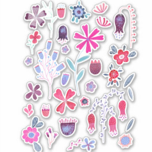 Watercolor Flowers and Blooms