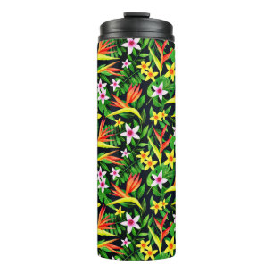 Watercolor Flowers And Fruit Floral Pattern-23768 Thermal Tumbler