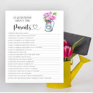 Watercolor flowers - games about the parents